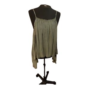 Hippie Vibe oversized summer Top.  No tag, rough, raw edges style.